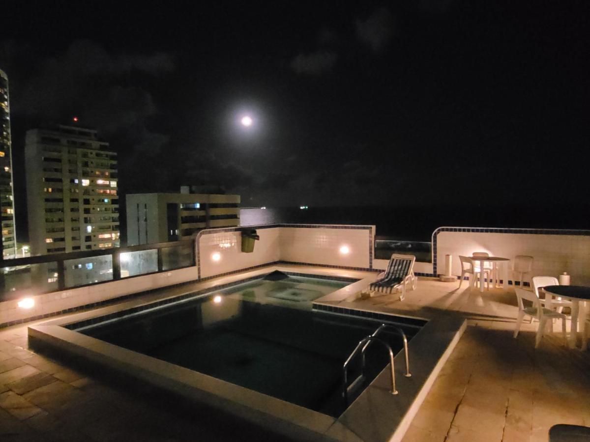 Apto De Frente Para O Mar, Piscina Na Cobertura Recife Exterior foto